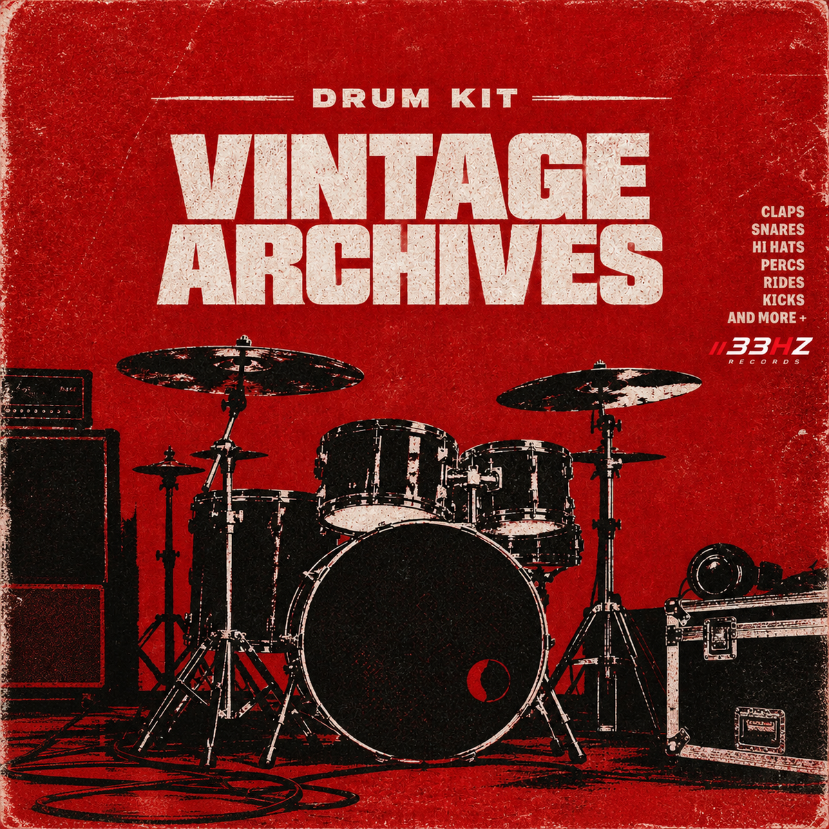 (VINTAGE ARCHIVES) Drum Kit